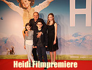 Heidi. Deutschlandpremiere am 28.11.2015 im mathäser Kino - Alain Gsponers Neuverfilmung des Kinderbuchklassikers von Johanna Spyri ist im Kino ab 10.12.2015 (©Foto: Martin Schmitz)